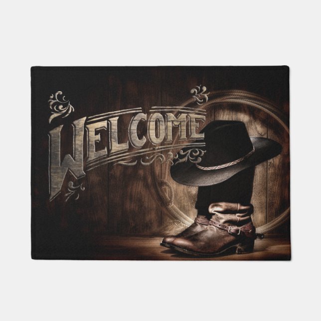 Paillasson de Country Western Door (Devant)