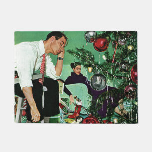 Paillasson Découpage de l'arbre