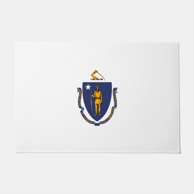 Paillasson Design du drapeau d'État du Massachusetts (Devant)