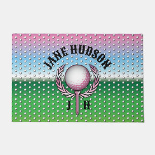Paillasson Design élégant de golf pour dames