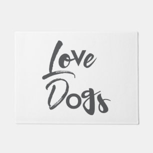 Paillasson Design moderne, simple, urbain, cool de Love Dogs