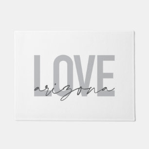 Paillasson Design simple, moderne, urbain, cool Love Arizona