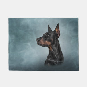 Paillasson Dessin Doberman