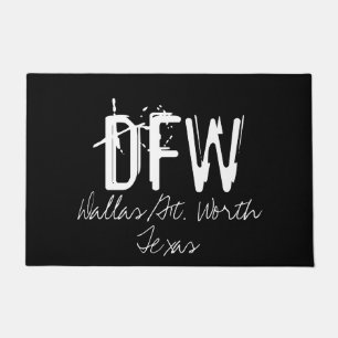 Paillasson DFW Dallas - Code de l'aéroport