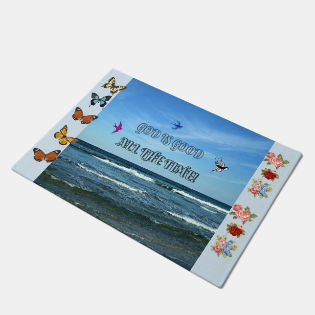 Paillasson Dieu Est Bon Tout Le Temps (Incliné)