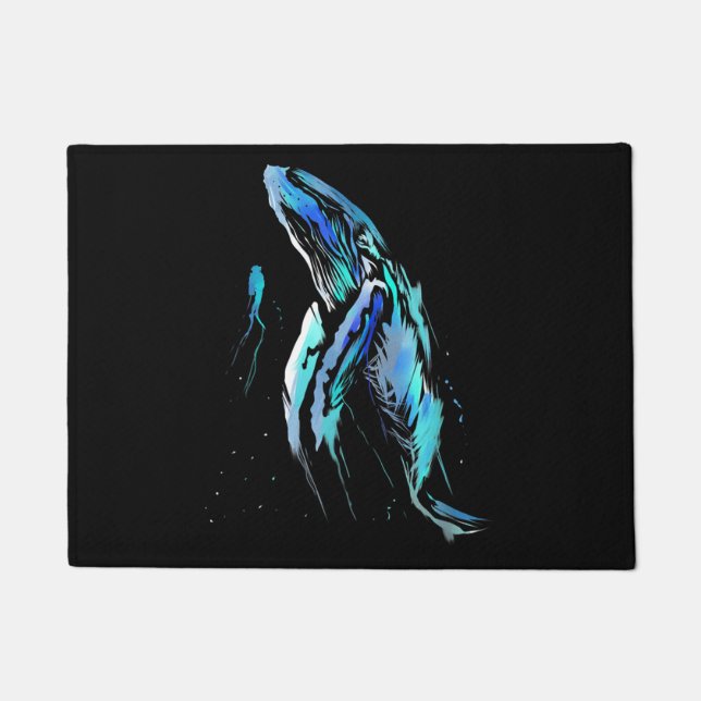 Paillasson Diver De Plongée De Plongée Baleine À Baleine Baig (Devant)
