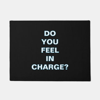 Paillasson ''Do You Feel In Charge'' Doormat
