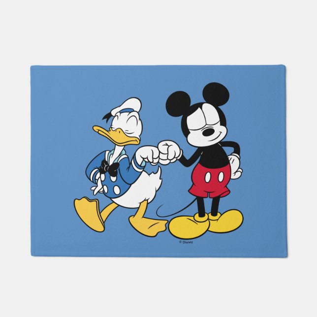 Paillasson Donald Duck & Mickey Poing Bump (Devant)