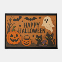 DOORMAT HALLOWEEN éffrayant - Intérieur/Extérieur