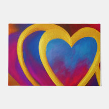 Double mat de coeur