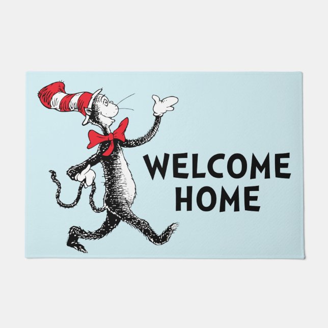 Paillasson Dr Seuss | Chat dans la marche des chats Casquette (Devant)