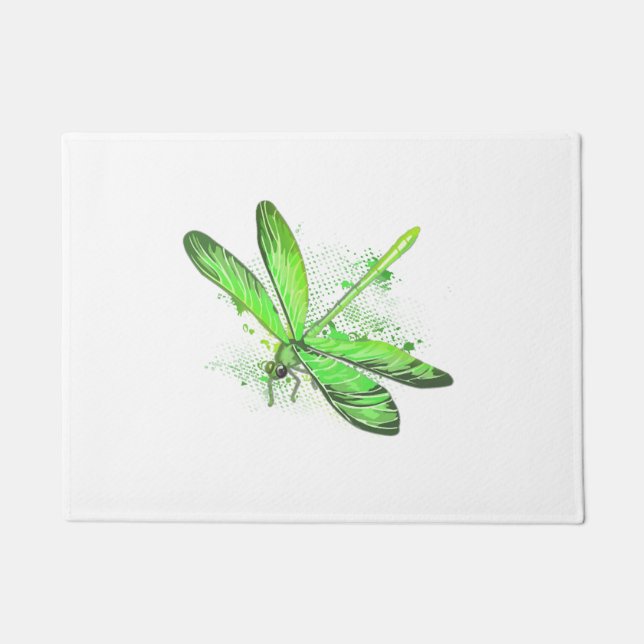 Paillasson Dragonfly vert (Devant)