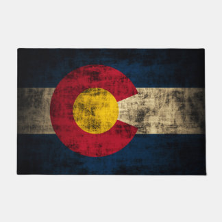 Paillasson Drapeau affligé par cru du Colorado