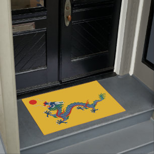 Paillasson Drapeau chinois de dynastie Qing (dragon chinois) 