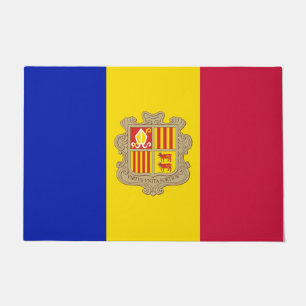 Paillasson Drapeau d'Andorre