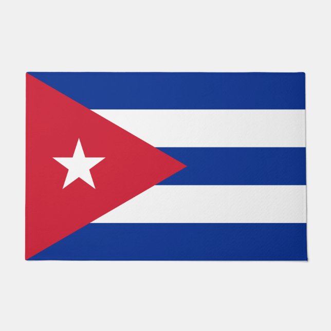 Paillasson Drapeau de Cuba (Devant)
