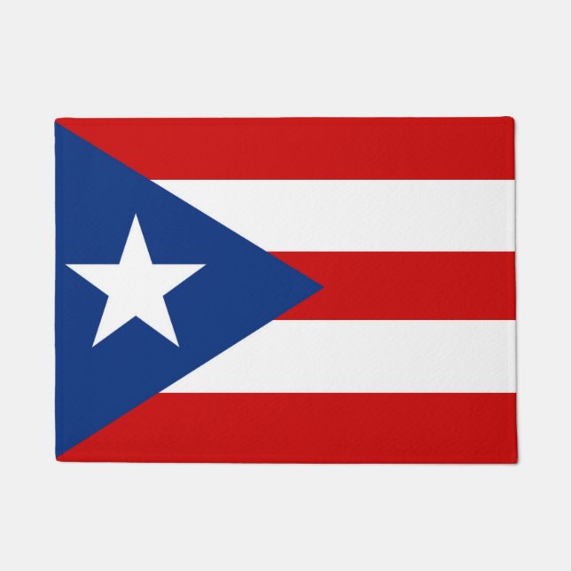 Paillasson Drapeau de Porto Rico (Devant)