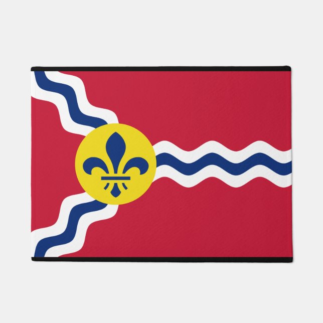 Paillasson Drapeau de Saint-Louis, Missouri (Devant)