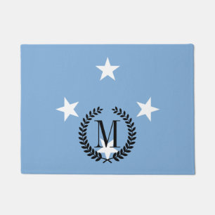 Paillasson Drapeau des Etats fédérés de Micronésie