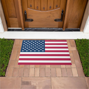 Paillasson Drapeau des États-Unis d'Amérique patriotique 24" 