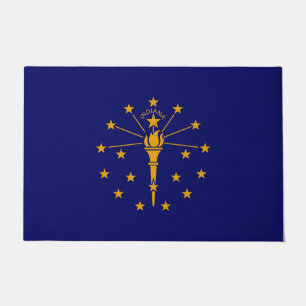 Paillasson Drapeau d'état Indiana