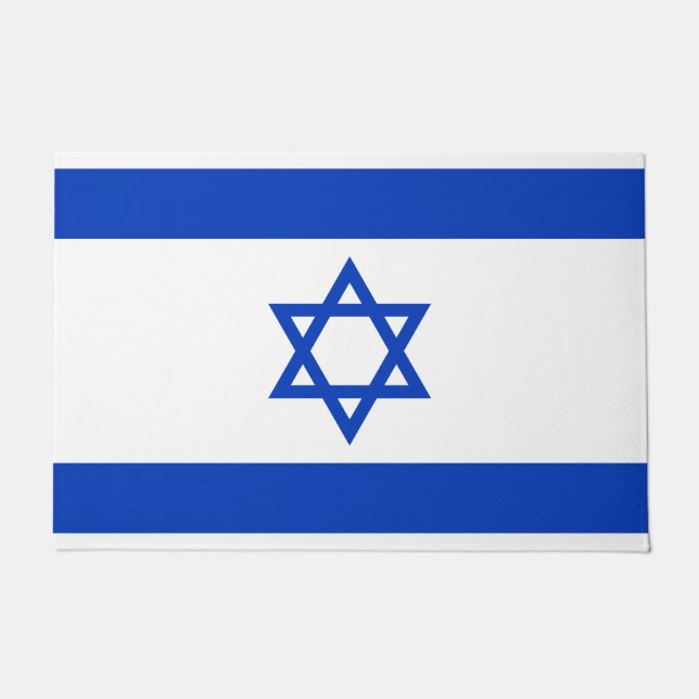 Paillasson Drapeau d'Israël (Devant)