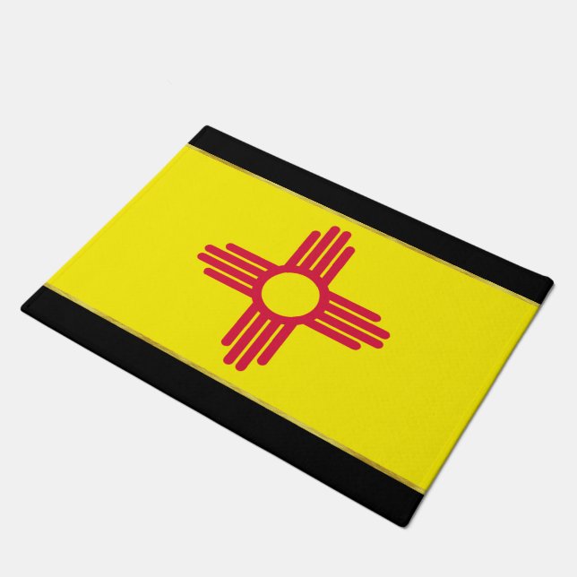 Paillasson Drapeau du Nouveau Mexique (Incliné)