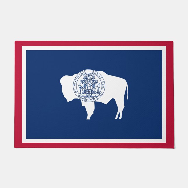 Paillasson Drapeau du Wyoming (Devant)