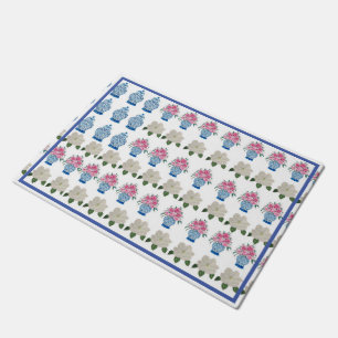 Paillasson Drapeau Floral américain Drapeau Drapeau Ginger Ja