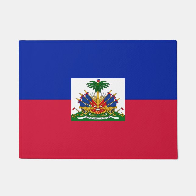 Paillasson Drapeau haïtien (Devant)