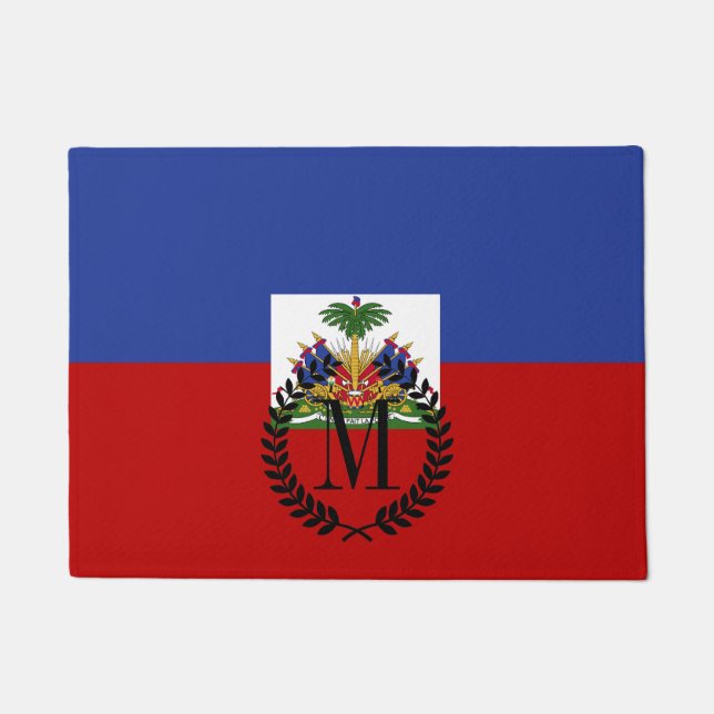 Paillasson Drapeau haïtien classique (Devant)