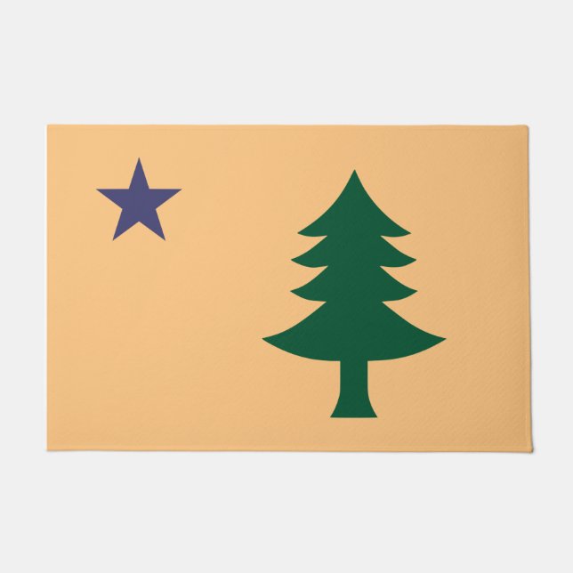 Paillasson Drapeau historique du Maine (1901-1909) (Devant)