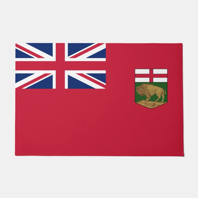 Paillasson Drapeau Manitoba (Devant)