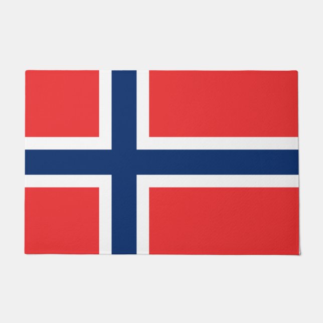 Paillasson Drapeau norvégien (Norvège) (Devant)