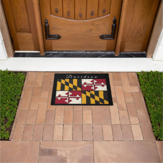 Paillasson Drapeau personnalisé du Maryland