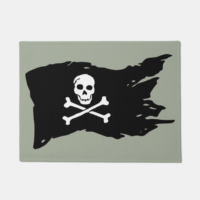 Paillasson Drapeau pirate (Devant)