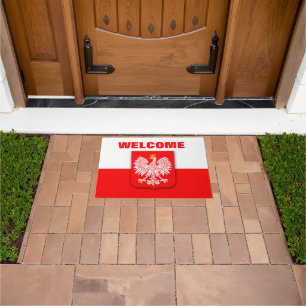 Paillasson Drapeau Pologne Patriotique Polska Voyage Aigle Wi