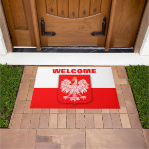 Paillasson Drapeau Pologne Patriotique Polska Voyage Aigle Wi