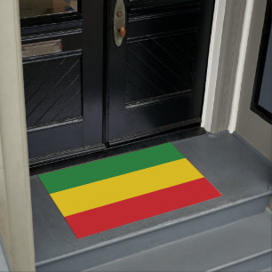 Paillasson Drapeau rastafarien Rasta Ethiopie