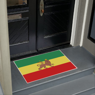 Paillasson Drapeau rastafarien (Rastafarianisme) (Rasta)