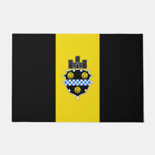 Paillasson Drapeau urbain de Pittsburgh (Pennsylvanie)