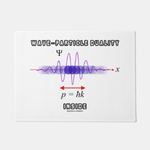 Paillasson Dualité de Vague-Particule à l'intérieur de