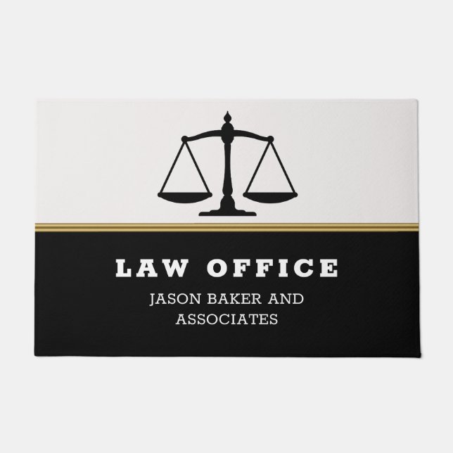 Paillasson Échelle noire (Devant)