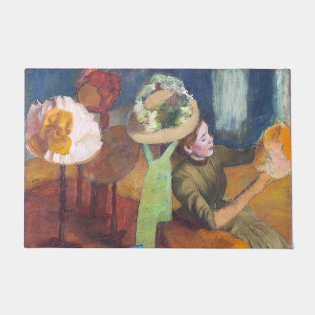 Paillasson Edgar Degas - La boutique de la friterie (Devant)