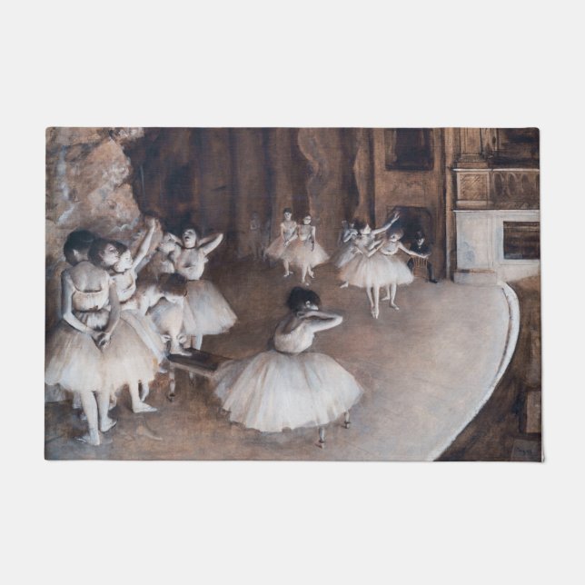 Paillasson Edgar Degas - Répétition de ballet sur scène (Devant)