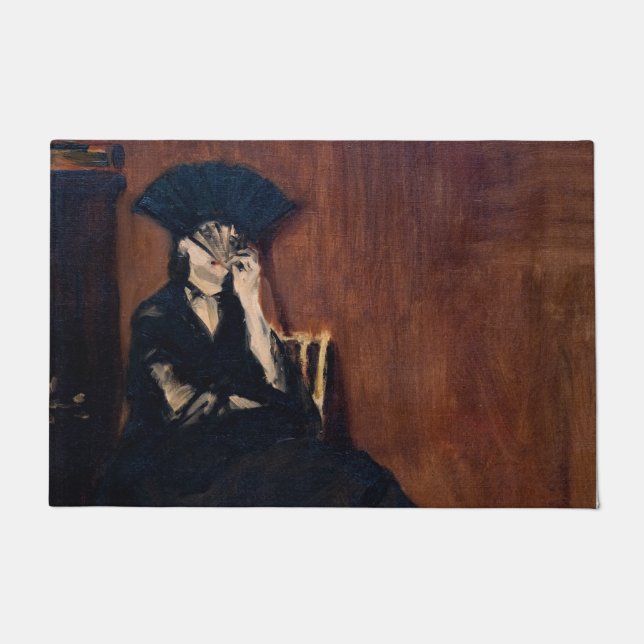Paillasson Edouard Manet - Berthe Morisot avec ventilateur (Devant)