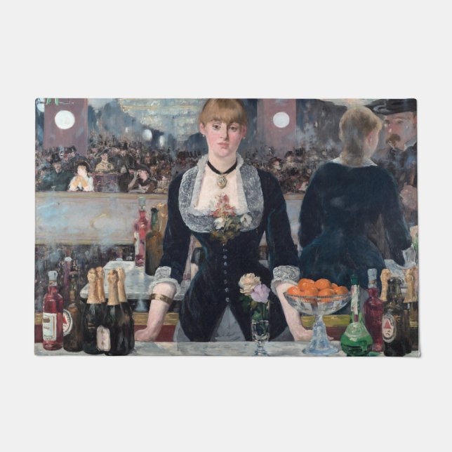Paillasson Edouard Manet - Un bar aux Folies-Bergere (Devant)