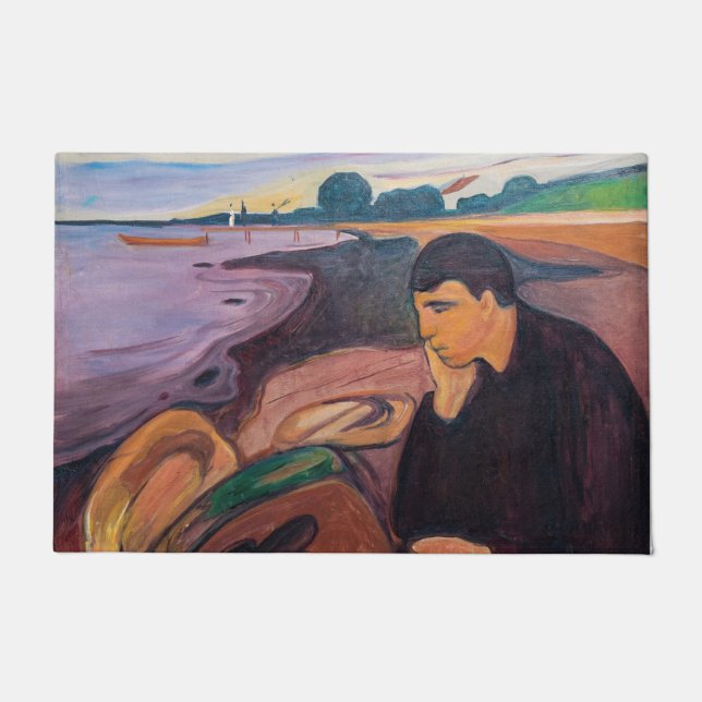 Paillasson Edvard Munch - Melancholy 1894 (Devant)