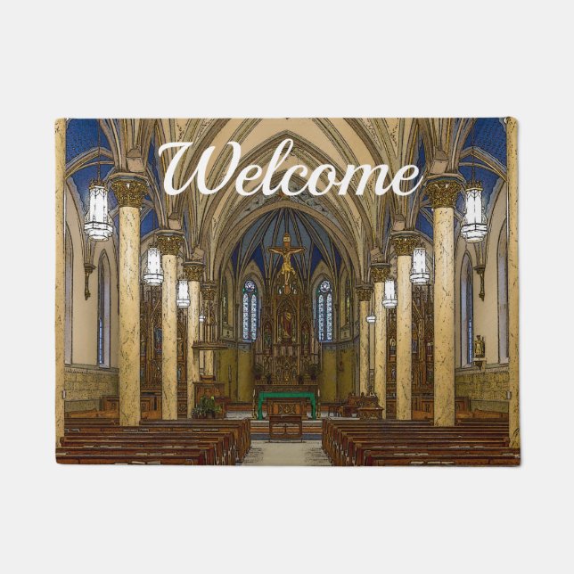Paillasson Église catholique Saint-Pierre - Porte de bienvenu (Devant)