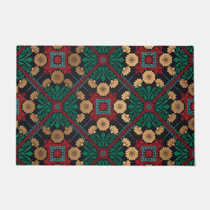 Paillasson Élégant chic motif de carreaux décoratifs